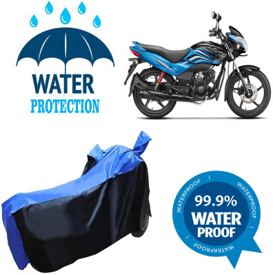 RTS COLLECTIONS Waterproof Two Wheeler Cover for Hero(Passion Xpro, Multicolor)