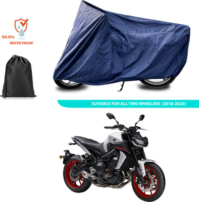 PAGORA Waterproof Two Wheeler Cover for Yamaha(MT 09, Blue)