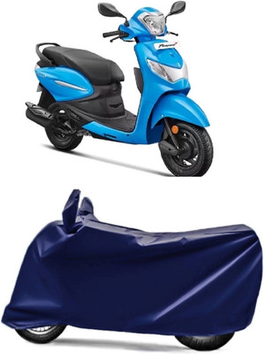 Swarish Two Wheeler Cover for Hero(Pleasure Plus, Blue)