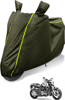 Auto Hub Waterproof Two Wheeler Cover for Suzuki(V-Strom 650 XT, Green)