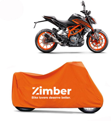 THE REAL ARV Two Wheeler Cover for KTM(250 Duke, Orange)