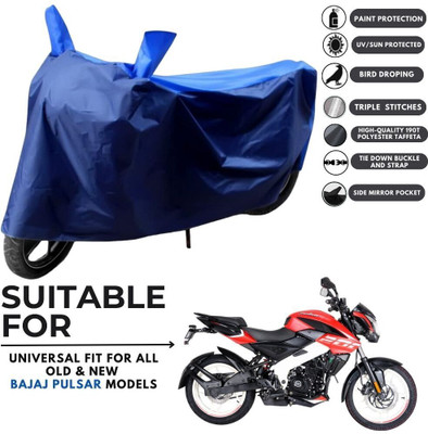 ZAQE Two Wheeler Cover for Bajaj(Pulsar 200NS FI, Blue, Blue)