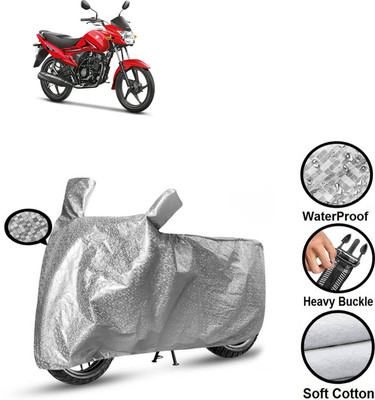 CODOKI Waterproof Two Wheeler Cover for Suzuki(Hayate, Silver)