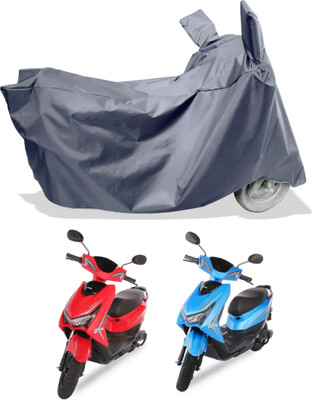 Amexride Two Wheeler Cover for Ampere(Reo Elite, Grey)