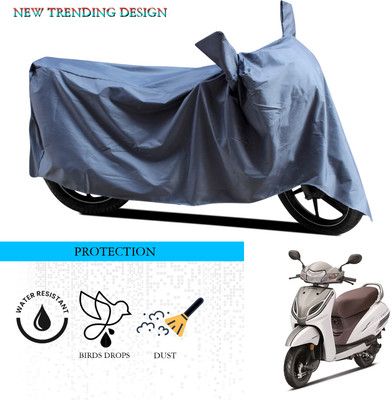 ANTHUB Waterproof Two Wheeler Cover for Honda(Activa 5G, Grey)