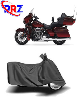 RRZ Waterproof Two Wheeler Cover for Harley Davidson(CVO Limited, Grey)