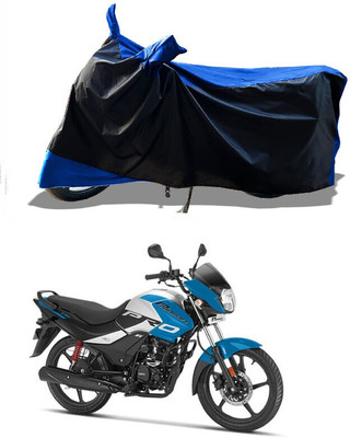 DeepShakshi AUTOMOTIVE Waterproof Two Wheeler Cover for Hero(Passion Pro i3S, Blue)