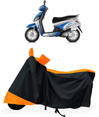 Tricway Two Wheeler Cover for Mahindra(Gusto Electric BS6, Orange)