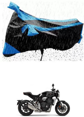 RONISH Waterproof Two Wheeler Cover for Honda(CB1000R Plus, Blue)