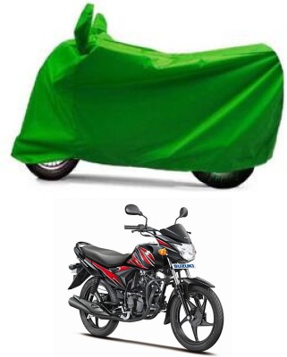 Furious3D Two Wheeler Cover for Suzuki(Hayate, Green)