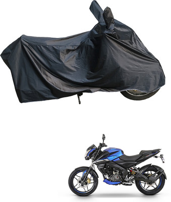 Motodreka Waterproof Two Wheeler Cover for Bajaj(Pulsar 200NS FI, Black)