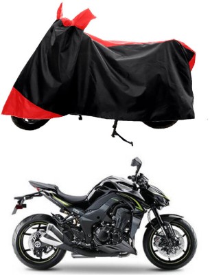 GROFATIK Two Wheeler Cover for Kawasaki(Z1000 BS6, Red)