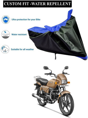 CODOKI Waterproof Two Wheeler Cover for Hero(Splendor Plus, Blue)