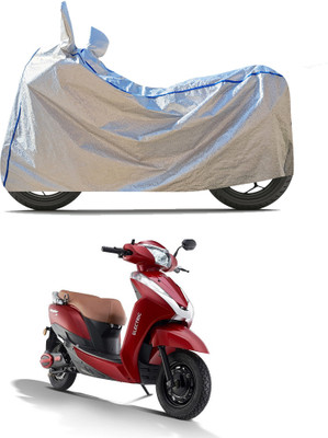 CODOKI Waterproof Two Wheeler Cover for Ampere(Magnus BS6, Silver)