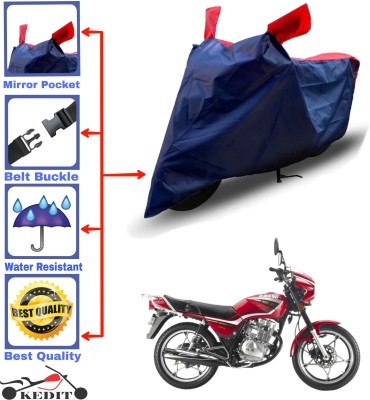 KEDIT Two Wheeler Cover for Yamaha(Gladiator, Red, Blue)