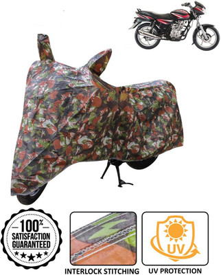 CARNEST Two Wheeler Cover for Bajaj(Discover 125 DTS-i, Orange)