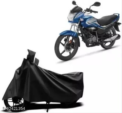 gurukul mart Waterproof Two Wheeler Cover for Aftek(Duet VX 110CC BS6, Black)