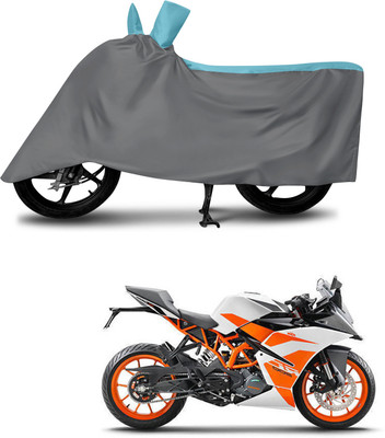 DeepShakshi AUTOMOTIVE Waterproof Two Wheeler Cover for KTM(RC 200, Multicolor)