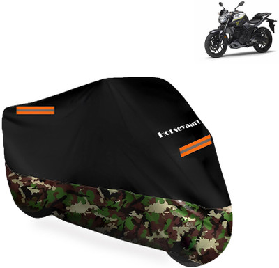 Horseyaart Waterproof Two Wheeler Cover for Yamaha(MT-03, Multicolor)