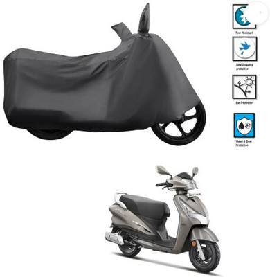 Tritika Waterproof Two Wheeler Cover for Hero(Destini 125, Grey)