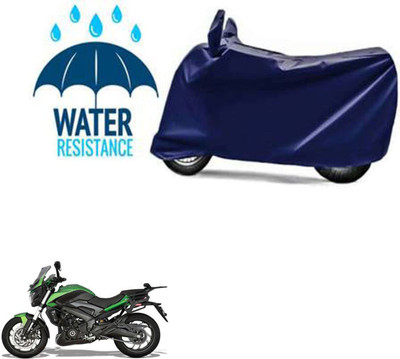 WMIZEXA Waterproof Two Wheeler Cover for Bajaj(Dominar 400 BS6, Blue)