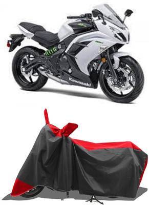 SPECTUS Two Wheeler Cover for Kawasaki(Ninja 650 BS6, Red)