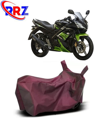RRZ Waterproof Two Wheeler Cover for Yamaha(R15 s, Maroon)