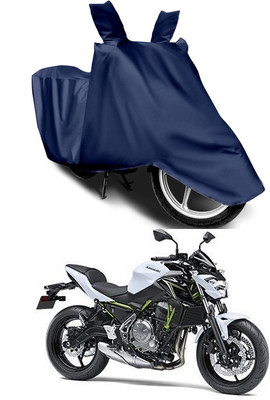 Furious3D Two Wheeler Cover for Kawasaki(Z650, Blue)