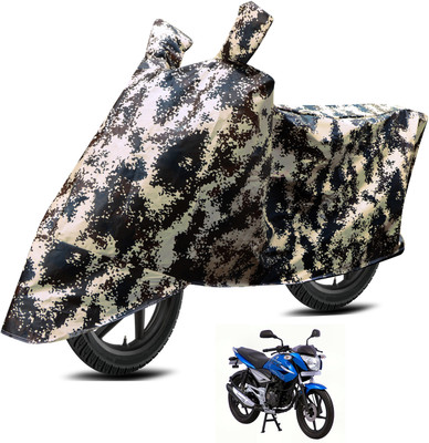 Euro Care Waterproof Two Wheeler Cover for Bajaj(XCD 125cc, Silver)