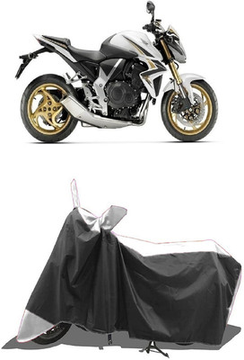 SUGASHRI Waterproof Two Wheeler Cover for Honda(CB 1000R, White, Black)