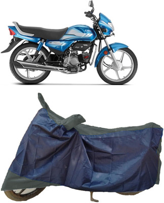 Autoprime Two Wheeler Cover for Hero(CD deluxe, Multicolor)