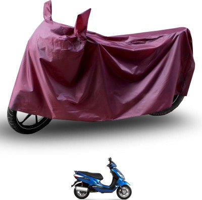 KEDIT Two Wheeler Cover for Bajaj(Blade 125, Maroon)