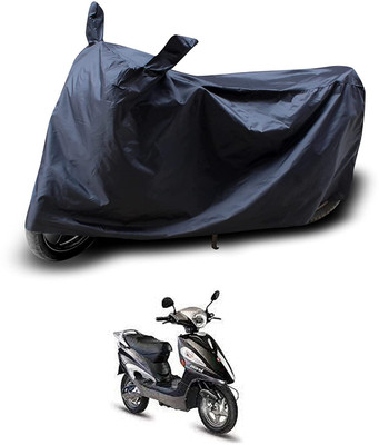 KEDIT Two Wheeler Cover for Hero(Electric Maxi, Black)
