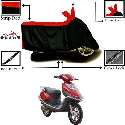 AASHTIK MART Two Wheeler Cover for Hero(Electric Flash, Red, Black)