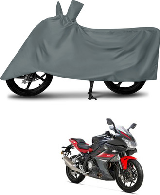 MMSSTAR Waterproof Two Wheeler Cover for Benelli(302R, Grey)