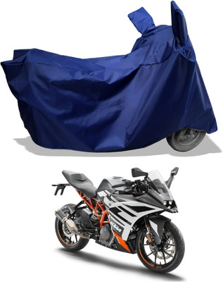 Amexride Two Wheeler Cover for KTM(RC 390 BS6, Blue)