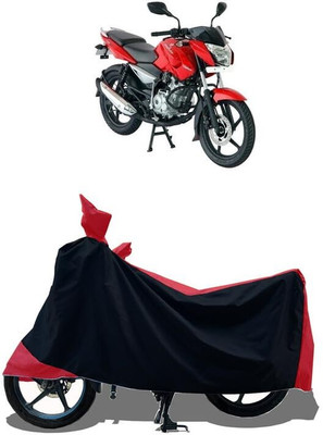KEDIT Two Wheeler Cover for Bajaj(Pulsar 135 LS DTS-i, Red)