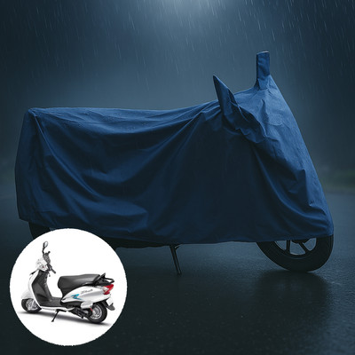 CODOKI Waterproof Two Wheeler Cover for Hero(Duet VX 110CC, Blue)