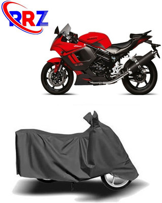 RRZ Waterproof Two Wheeler Cover for Hyosung(GT650R, Grey)