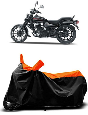 VESMEI Two Wheeler Cover for Bajaj(Avenger 150 Street, Orange)