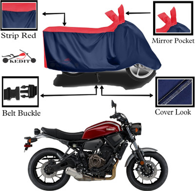 KEDIT Two Wheeler Cover for Universal For Bike(XSR155, Red, Blue)