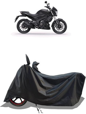 KEDIT Two Wheeler Cover for Bajaj(Dominar, Black)