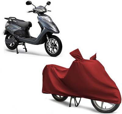 EGAL Two Wheeler Cover for Ampere(V 48, Maroon)