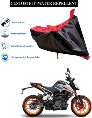 CODOKI Waterproof Two Wheeler Cover for KTM(125 Duke, Red)