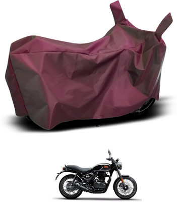 PAGORA Waterproof Two Wheeler Cover for Royal Enfield(Hunter 350, Maroon)