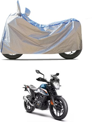 PAGORA Waterproof Two Wheeler Cover for KTM(250 Duke BS6, Silver)