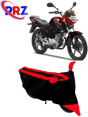 AutoGalaxy Waterproof Two Wheeler Cover for Yamaha(YBR 125, Black, Red)