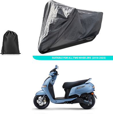 PAGORA Two Wheeler Cover for TVS(iQube, Grey)