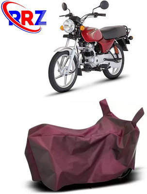 RRZ Waterproof Two Wheeler Cover for Bajaj(Boxer AT, Maroon)