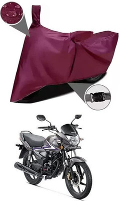 AASHTIK MART Two Wheeler Cover for Honda(CB Shine, Maroon)